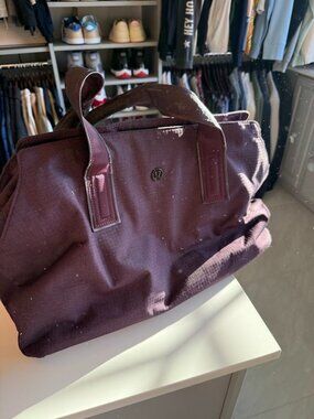 Lululemon Purple Workout Bag